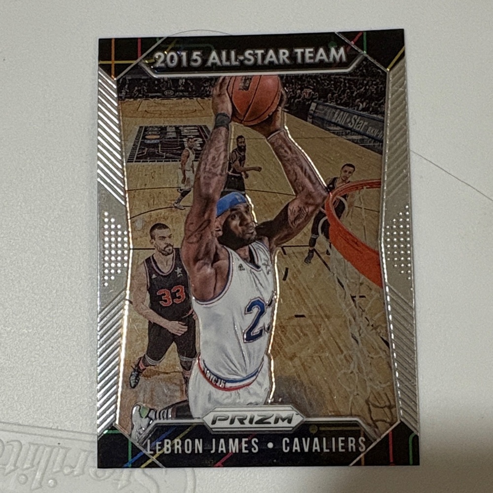 2015 All-Star Team LeBron James Cavaliers Card